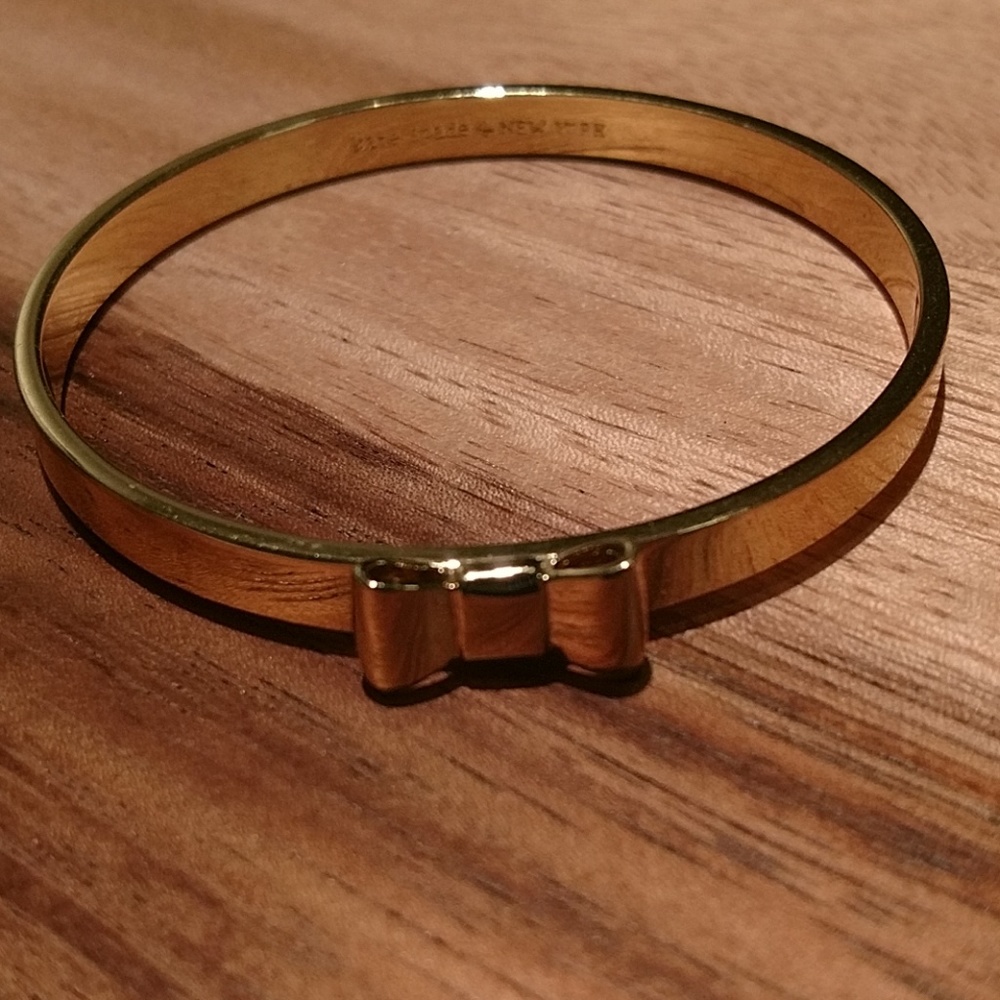 kate spade Bow Gold Bangle